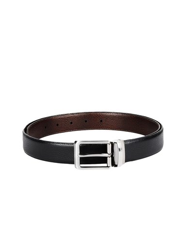Arrow Men Black and Brown Reversible Belts