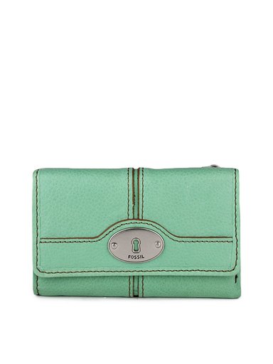 Fossil Women Sea Green Wallet