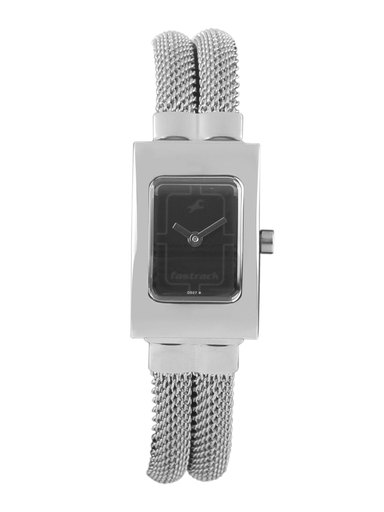 Fastrack Women Black Dial Watch