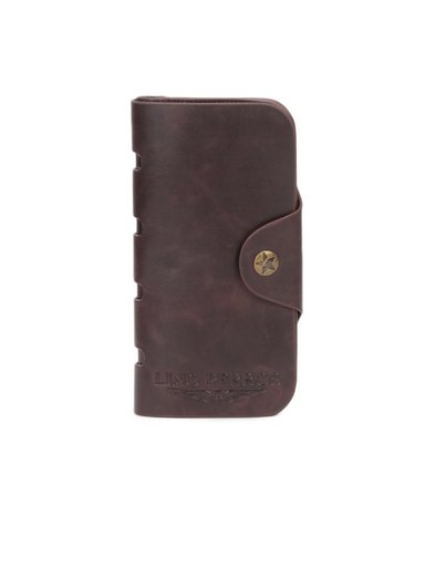 Lino Perros Women Leather Brown Wallet