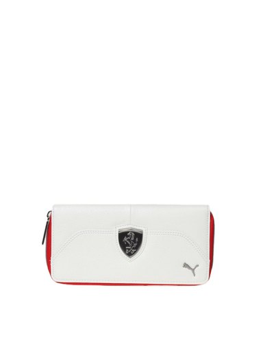 Puma Women White Ferrari Wallet