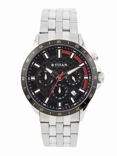 Titan Men Black Watch