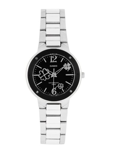 CASIO ENTICER Women Black Dial Watch A673