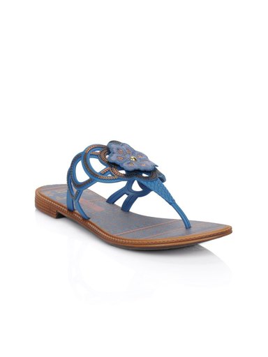 Grendha Women Jola Cigana Blue Flats