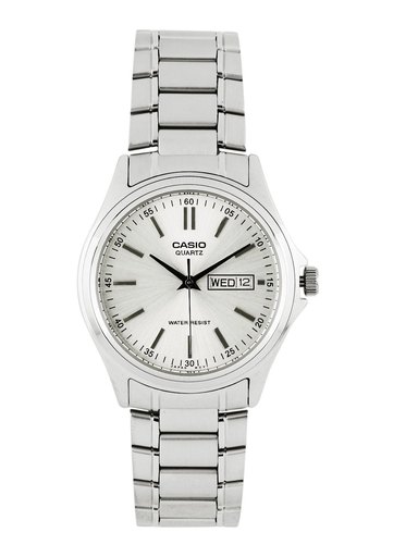 Casio Enticer Men Silver Analogue Watch MTP-1239D-7ADF(A205)