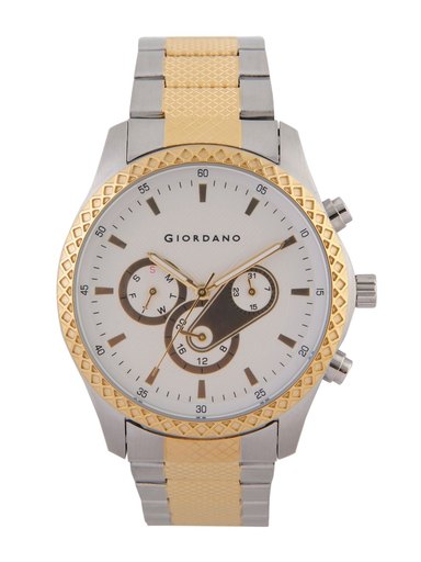Giordano Men White Dial Watch
