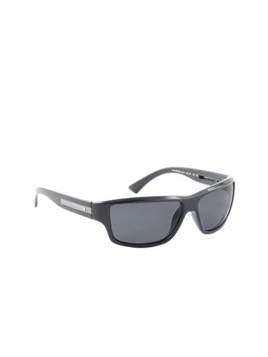 United Colors of Benetton Men Black Sunglasses