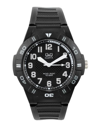 Q&Q Men Black Dial Analog Watch
