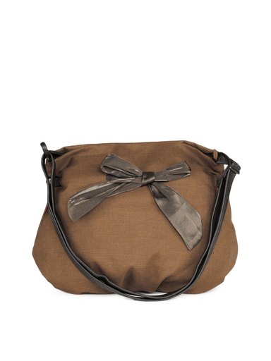 Baggit Women Naughty Lips Brown Handbag
