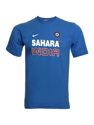 Nike Men Trainng Blue T-shirt