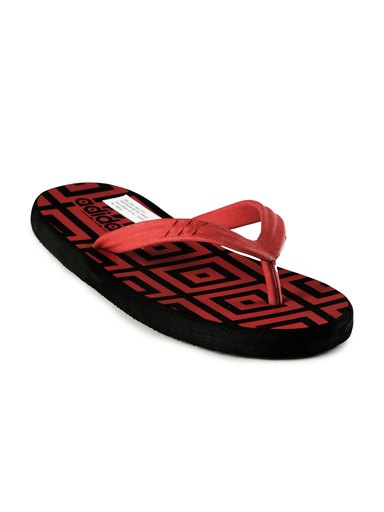 ADIDAS Men Adi Stars Tread Black Flip Flops