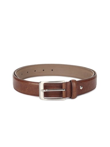 Peter England Men Tan Belt