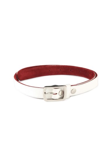 Baggit Women Princy Taj White Belt