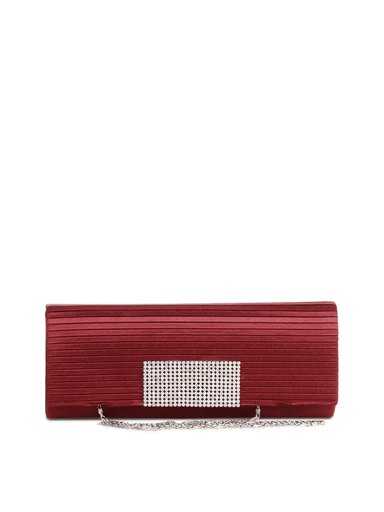 Lino Perros Women Maroon Clutch