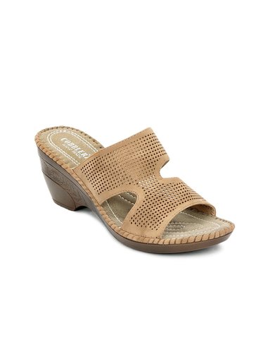 Cobblerz Women Beige Sandals