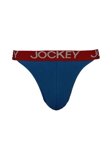 Jockey ZONE Men Blue Tanga Brief US18