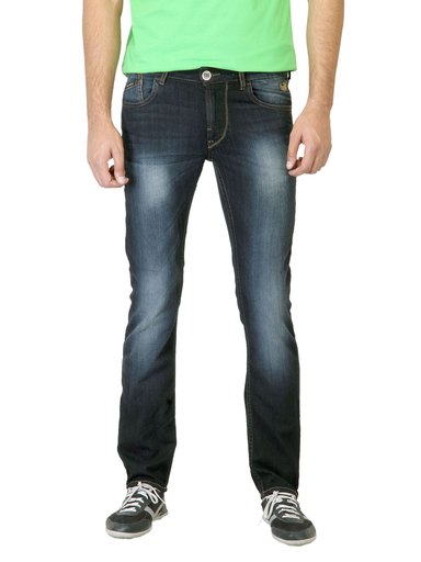 Flying Machine Men Washed Blue Jeans