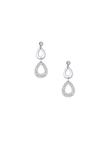 Lucera Women Silver Earrings