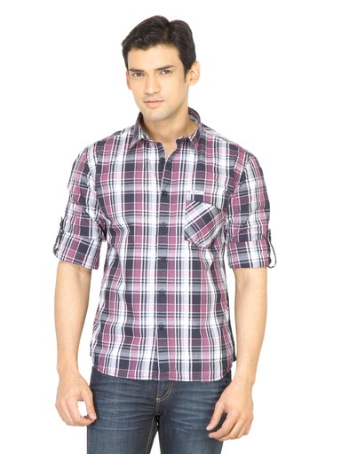 Wrangler Men Establish Purple Shirt