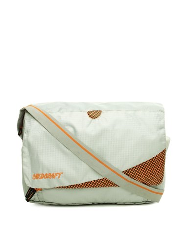 Wildcraft Unisex Grey Courier Messenger Bag
