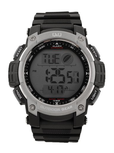 Q&Q Men Black Digital Watch M119J002Y