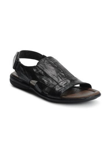 Franco Leone Men Black Sandals