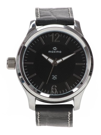 Maxima Men Black Attivo Watch