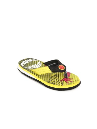 Marvel Boys Yellow Flip Flop