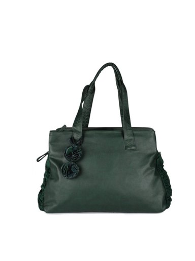 Baggit Women Green Handbag