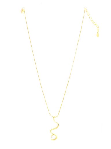 Estelle Women Gold Pendant with Chain