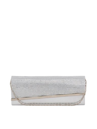 Lino Perros Women Gems Silver Clutch