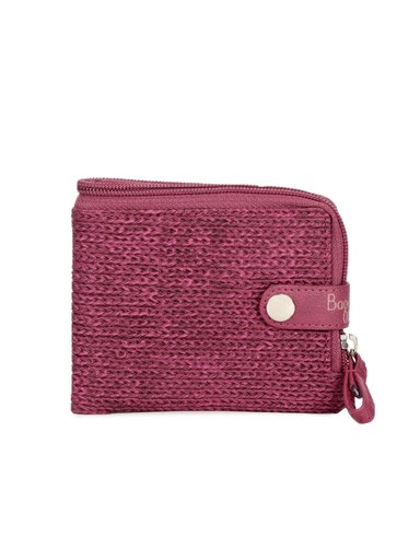 Baggit Women Volume Jhuti Pink Wallet