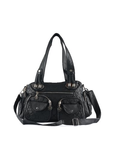Kiara Women Small Pocket Black Handbag