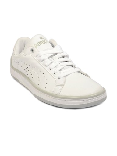 Puma Unisex Puma Evo White Casual Shoes