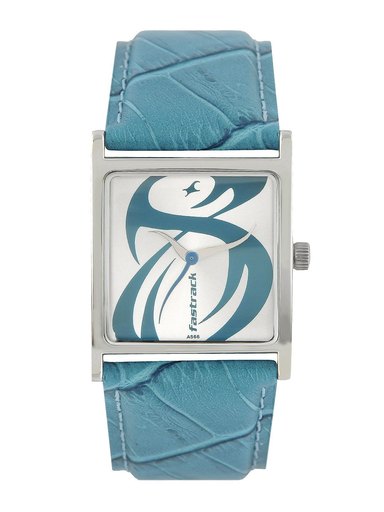 Fastrack Women White Dial Watch NB9735SL02