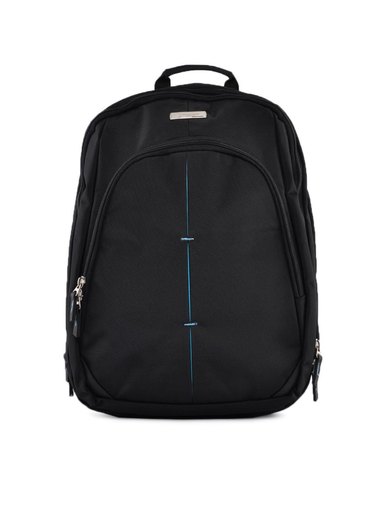 U.S. Polo Assn. Unisex Black Laptop Bag