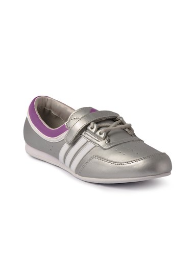 ADIDAS Women Adi Slide White Silver Shoe