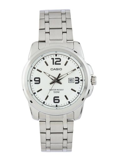 Casio Enticer Men Silver Analogue Watch MTP-1314D-7AVDF(A552)