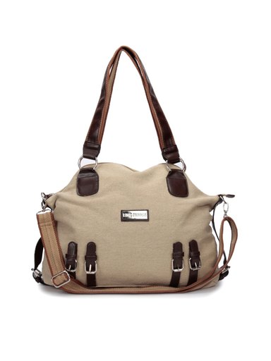 Lino Perros Women Jute Off White Handbag