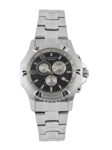 Giordano Men Black Dial Watch