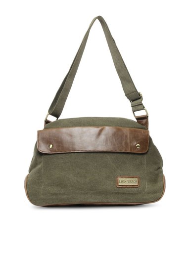 Lino Perros Women Green Handbag