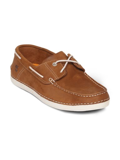 Timberland Men's Boat Caramel Light Brown Shoe