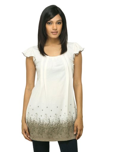 Sepia Women Cream Tunic