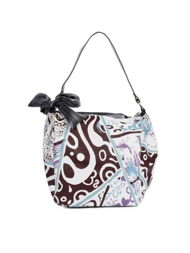 Baggit Women Golmaal Taj White Handbag