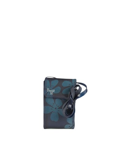 Baggit Women Blue Flora Astro Mobile Pouch