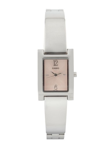 CASIO ENTICER Women Pink Dial Analogue Watch A444