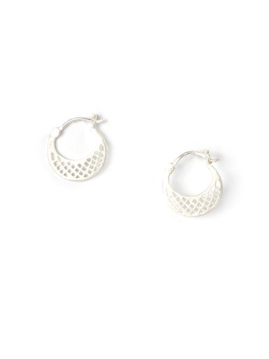 Fabindia Women Ananya Silver Earrings