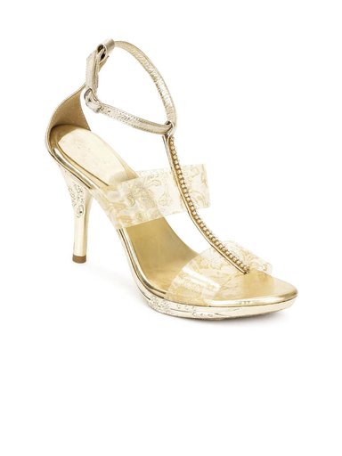 Catwalk Women Gold Heels