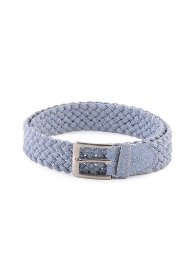 Lino Perros Women Weaved Grey Belt