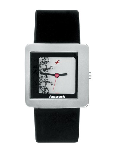 Fastrack Women Silver Dial Casual Watch